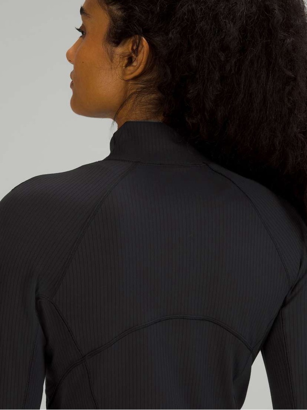 Lululemon Its Rulu Run Ribbed Half Zip - Picture 5 of 11